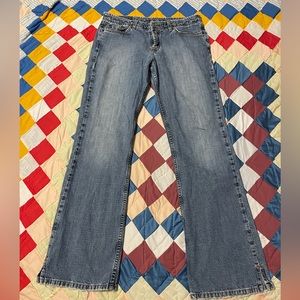 Lucky Brand Straight Leg Jeans Women’s 29 Mid Rise Blue Denim